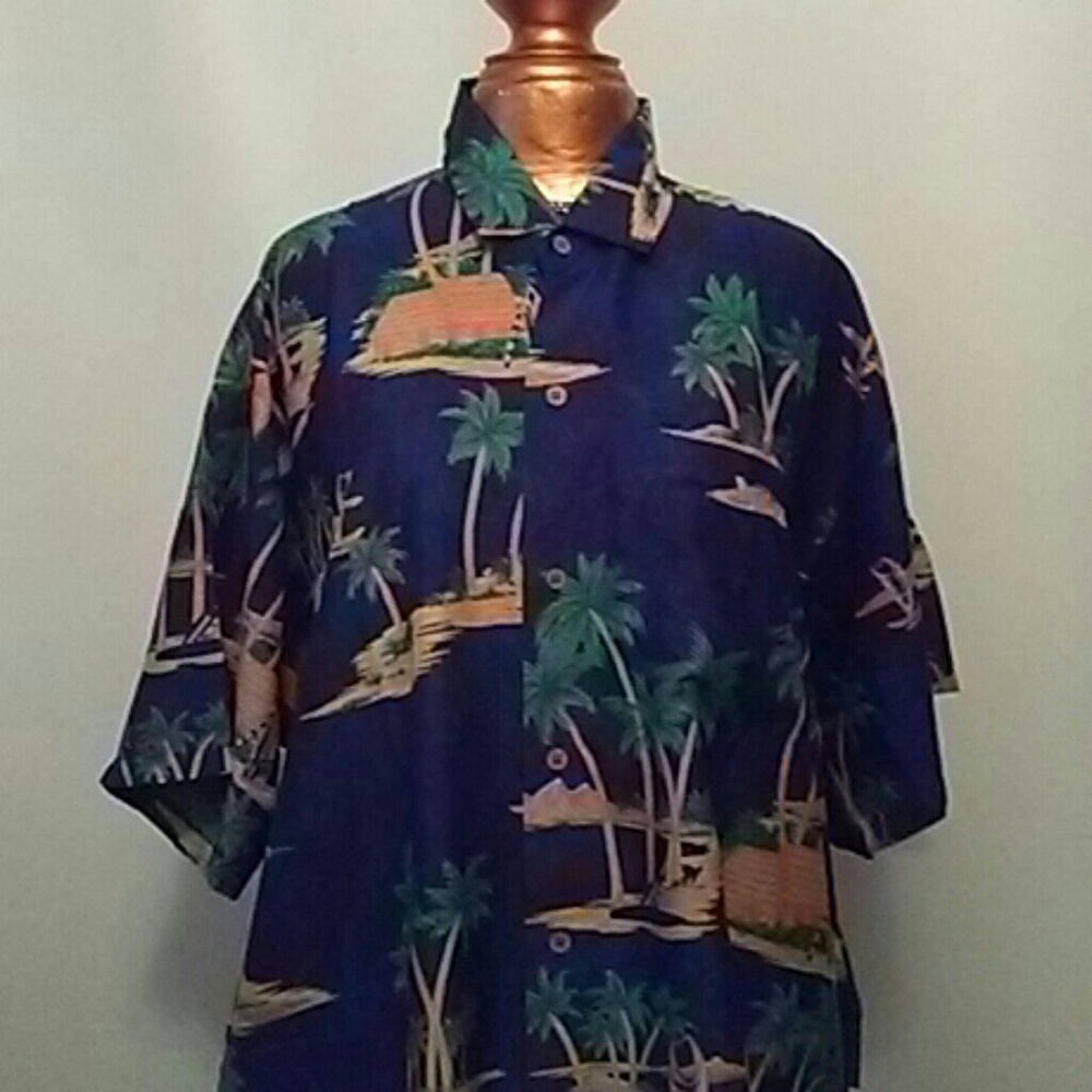Male Tropical Shirt from the Islands.